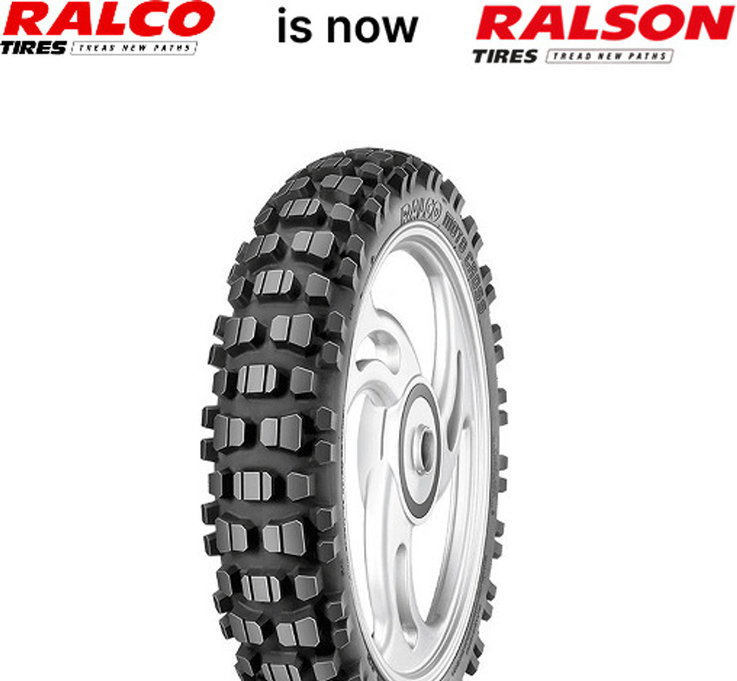 Image of Ralco MOTO CROSS 120 /80-17 Rear Two Wheeler Tyre