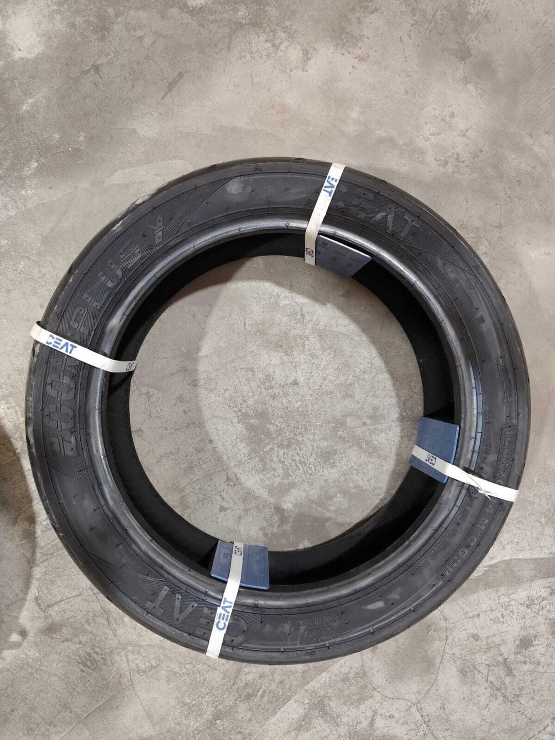 Image of CEAT 140 /70-14 M /C 62-P ZOOM PLUS 140 /70-14 Front & Rear Two Wheeler Tyre