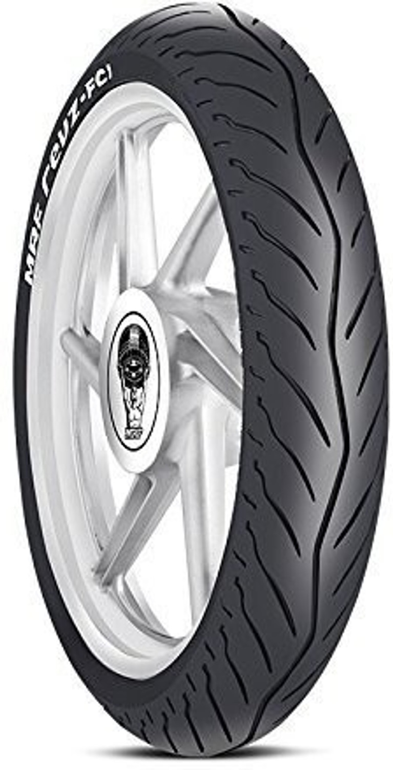 Image of MRF REVZ-FC 110 /70 R17 54S Tubeless Bike Tyre Front Two Wheeler Tyre