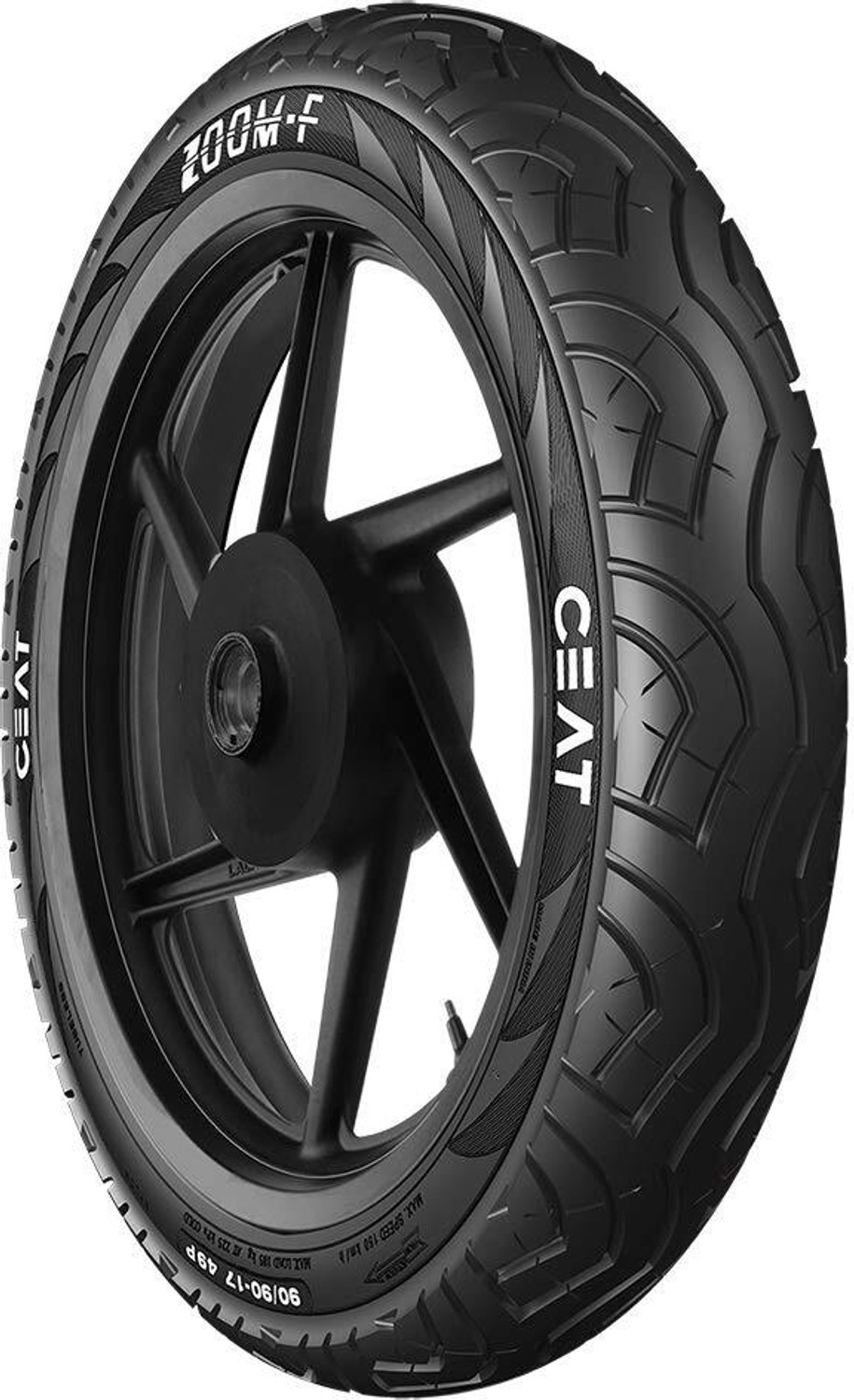 Image of CEAT ‎Zoom F 90 /90-17 Front & Rear Two Wheeler Tyre