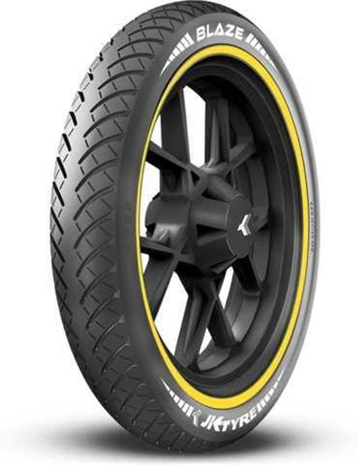 Image of JK TYRE 80 /100-18 JK TUBELESS BR 64 80 /100-18 TUBLESS Rear Two Wheeler Tyre