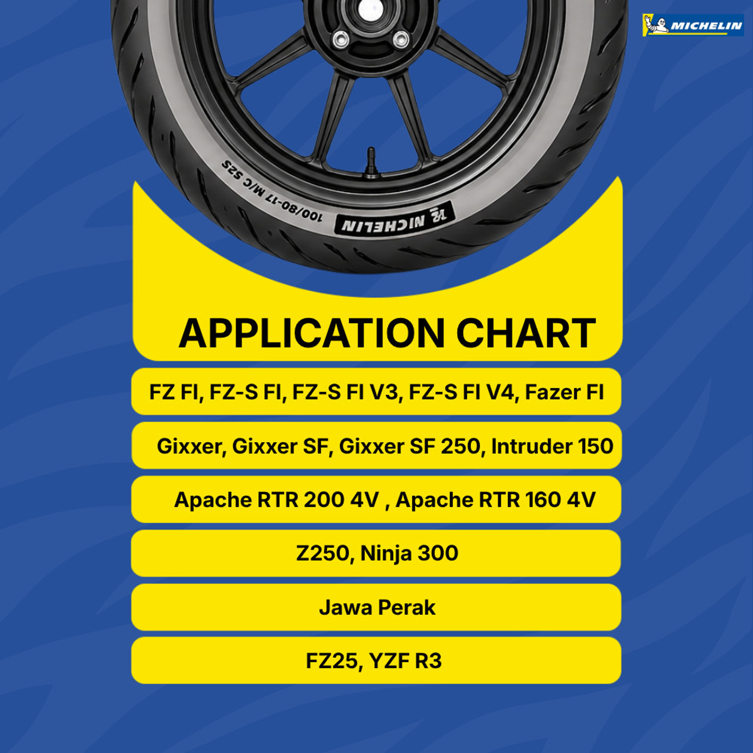 Image of MICHELIN 140 /60-R17 PILOT STREET 2 SPORTY PILOT STREET 2 (PS 2) Rear Two Wheeler Tyre