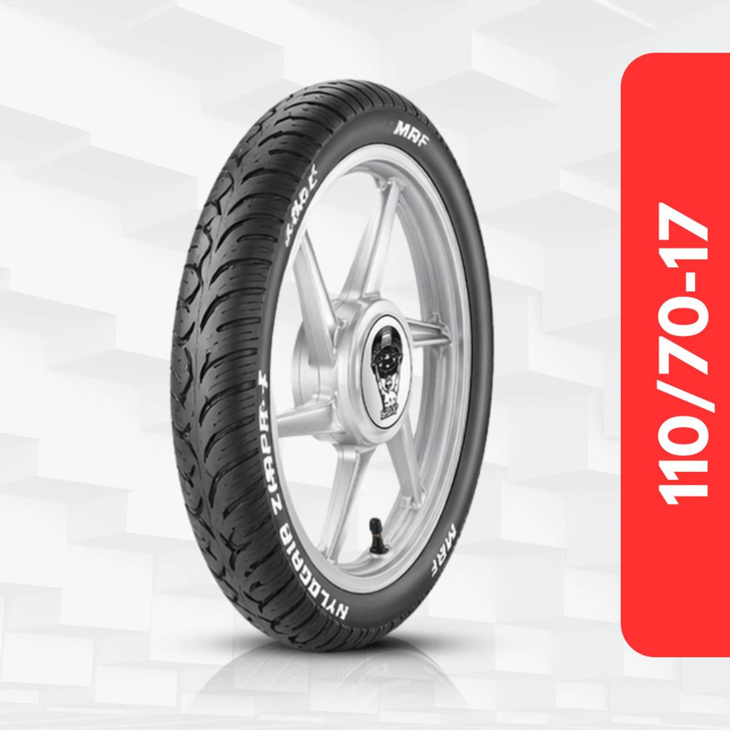 ニシカイ　ブロリーAB MRF 110/70-17 54H NYLOGRIP ZAPPER FY TL 110/70-17 54H Front Two