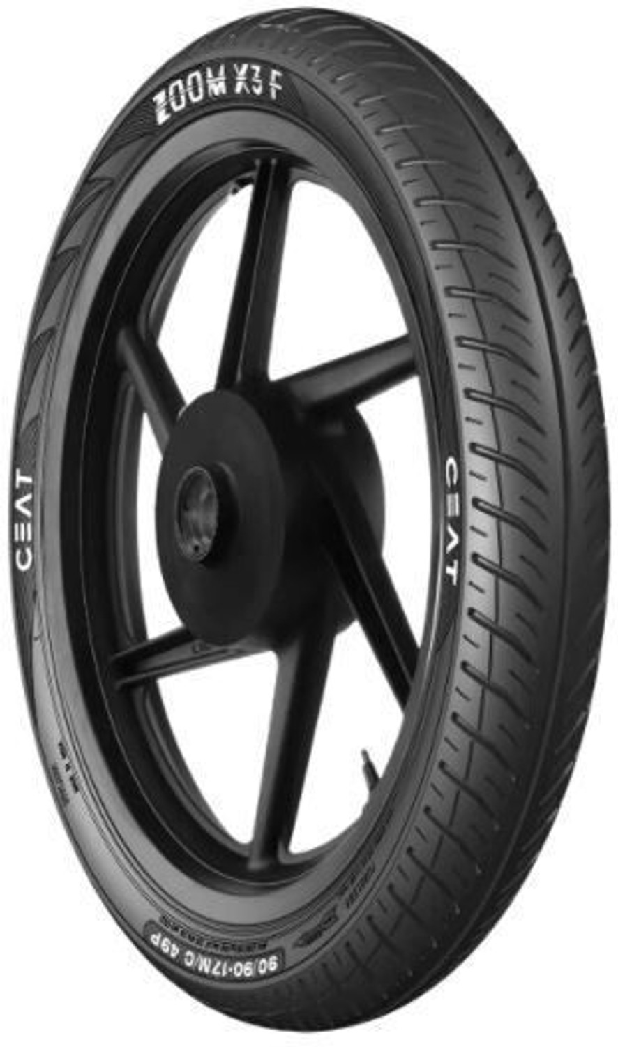 Image of CEAT Zoom X3 F 90 /90-17 Front Two Wheeler Tyre