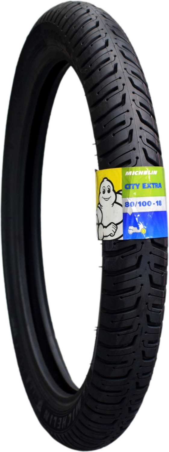 Image of MICHELIN 80 /100-R18 CITY EXTRA REAR 80 /100-R18 CITY EXTRA Rear Two Wheeler Tyre