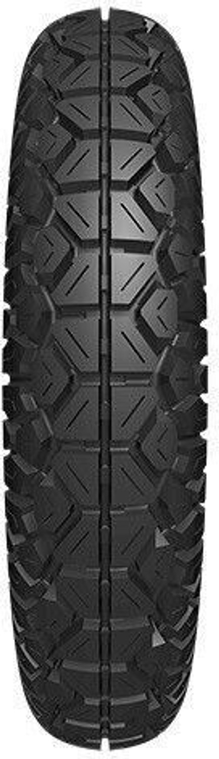 Image of CEAT Milaze X5 90 /100-10 TL 53J SW 90 /100-10 Front & Rear Two Wheeler Tyre