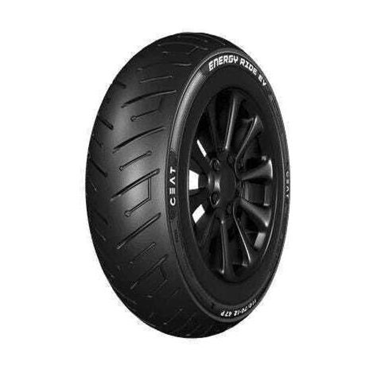 Image of CEAT 110 /70-12 ENERGY RIDE EV TUBELESS TYRE | FRONT /REAR 110 /70-12 Front & Rear Two Wheeler Tyre