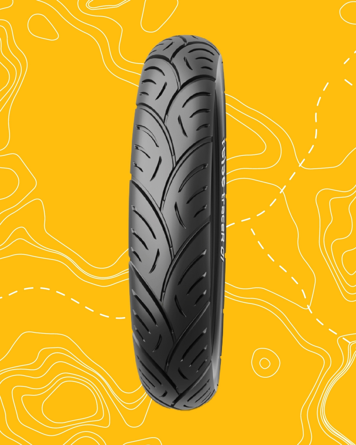 Image of Reise Moto 140 /70-R17 TRACE EUROPEAN PERFORMANCE 140 /70-R17 TRACE EXCLUSIVE TYRE Rear Two Wheeler Tyre