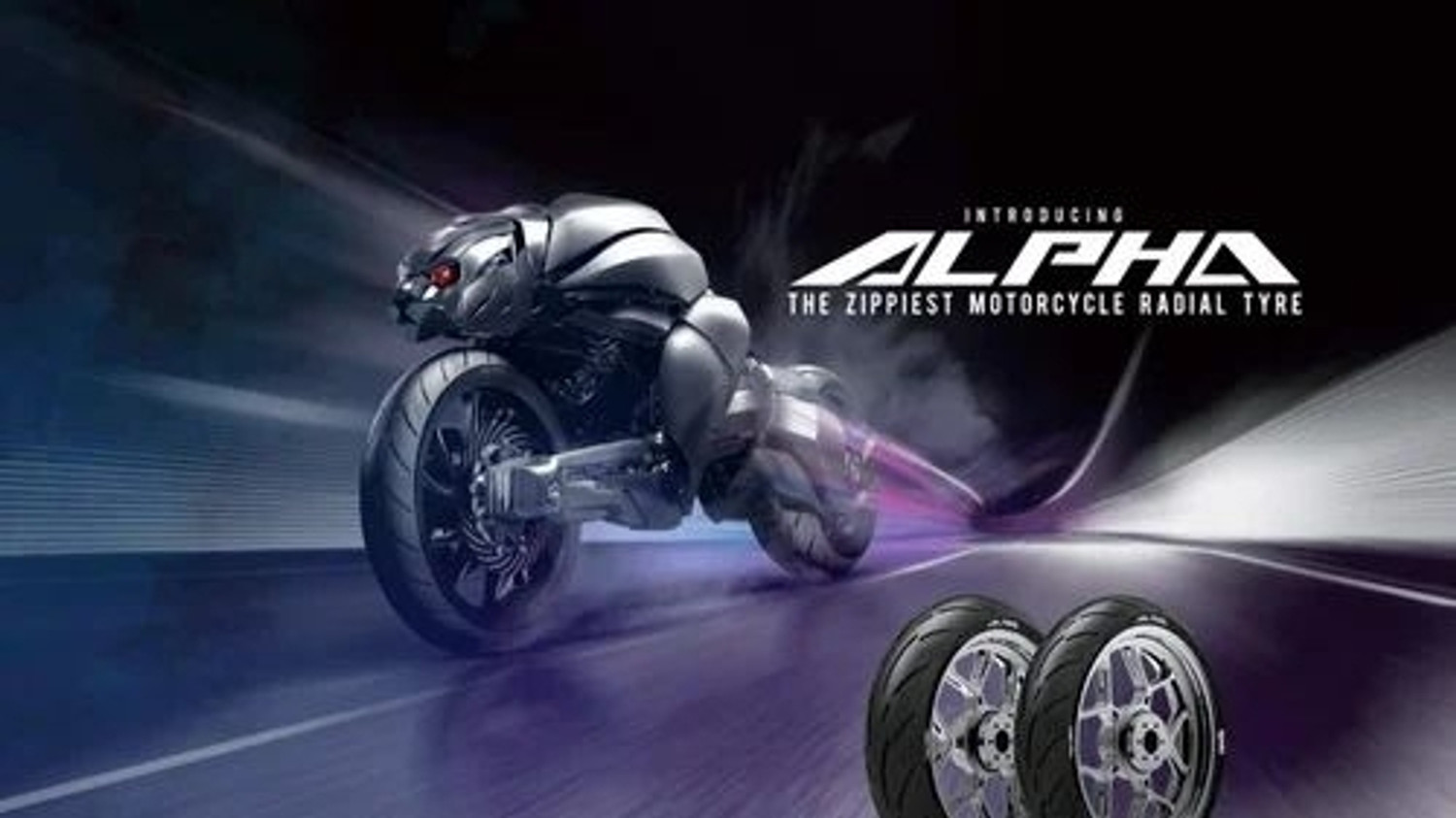 Image of Apollo 110 /70-R17 & 150 /60-R17 ALPHA H1 RADIAL COMBO PACK 2 TYRES ( FRONT & REAR ) ALPHA H1 RADIAL Front & Rear Two Wheeler Tyre