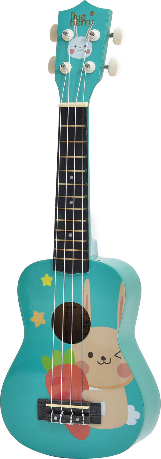 Image of BLUEBERRY UK-42-Bunny Soprano (21 Inch) Body Sapele and Mahogany Soprano Ukulele