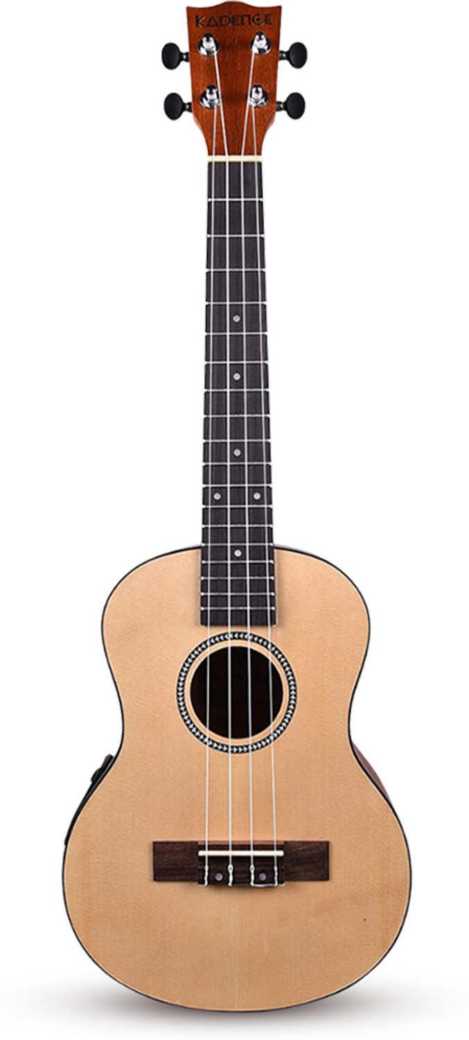 Image of KADENCE Ukulele Concert 24 inch, Spruce Top with Bag (Semi /Electro Acoustic) Concert Ukulele