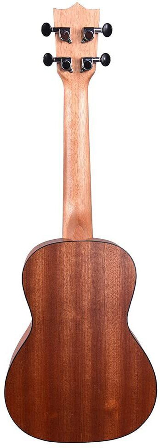 Image of KADENCE 24 inch Concert Ukulele Mahogany wood Fluorocarbon Strings- Brown (Super Combo) Concert Ukulele