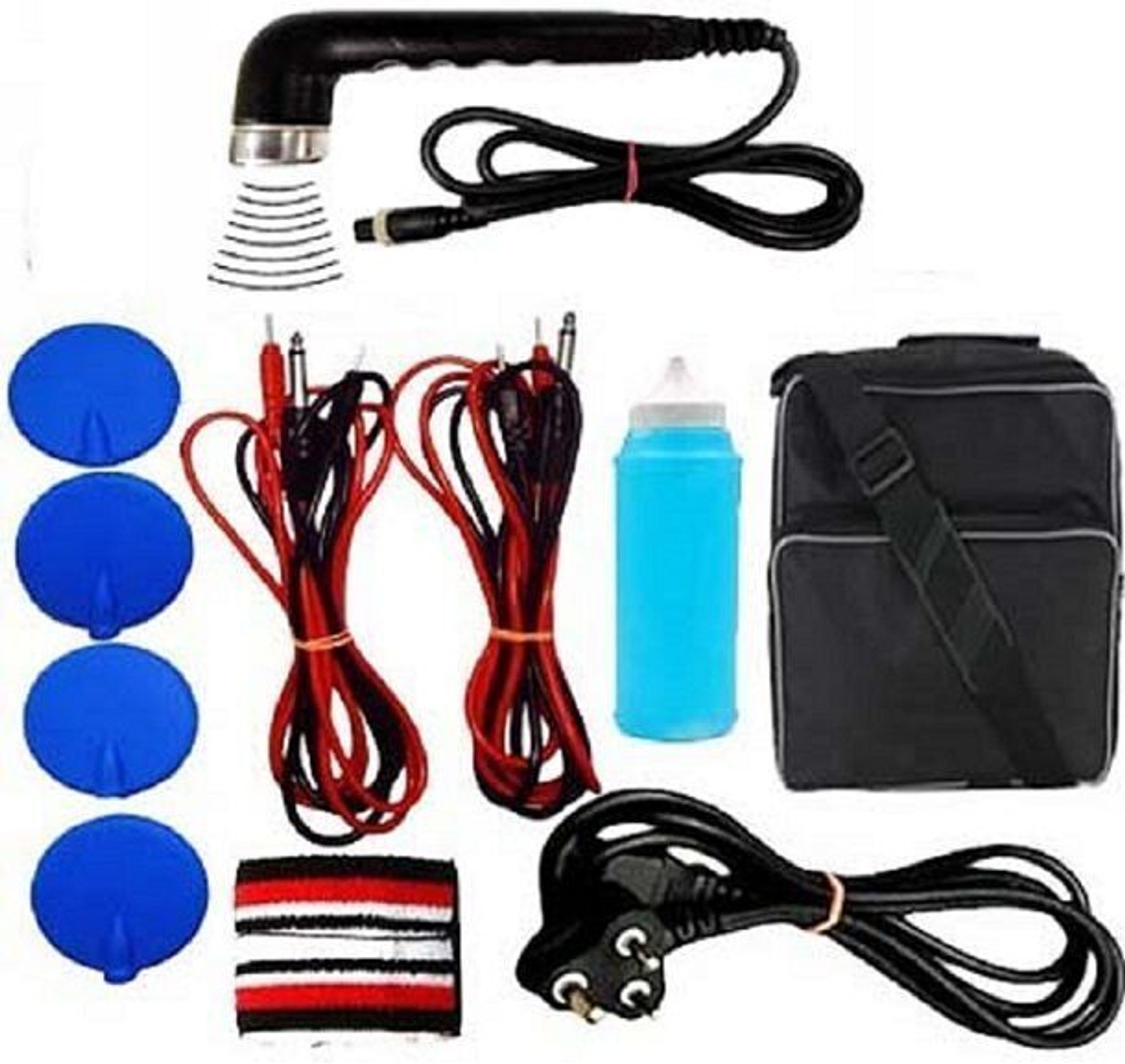 Image of NARAYANI TRADERS Ultrasonic With TENS 2 Ch Advance Physiotherapy Machine For Pain Relief Ultrasound Machine
