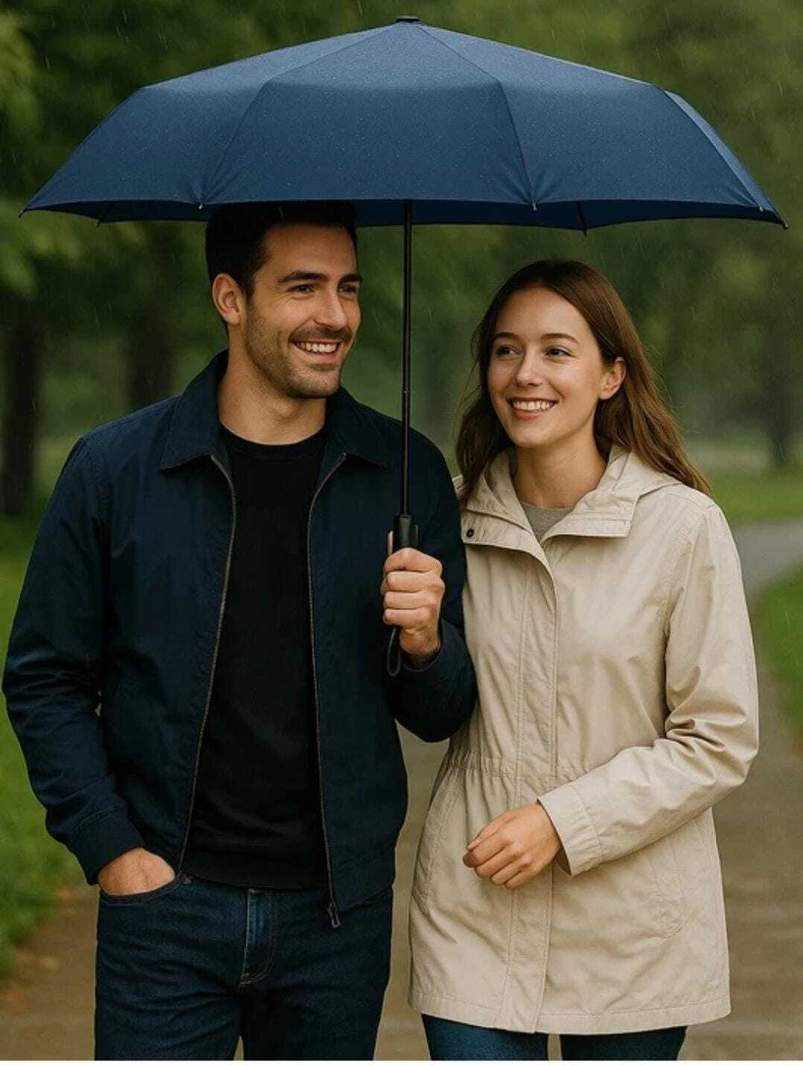 Image of Fraygon UV Foldable Umbrella | Windproof Auto Chhata for Men & Women Umbrella