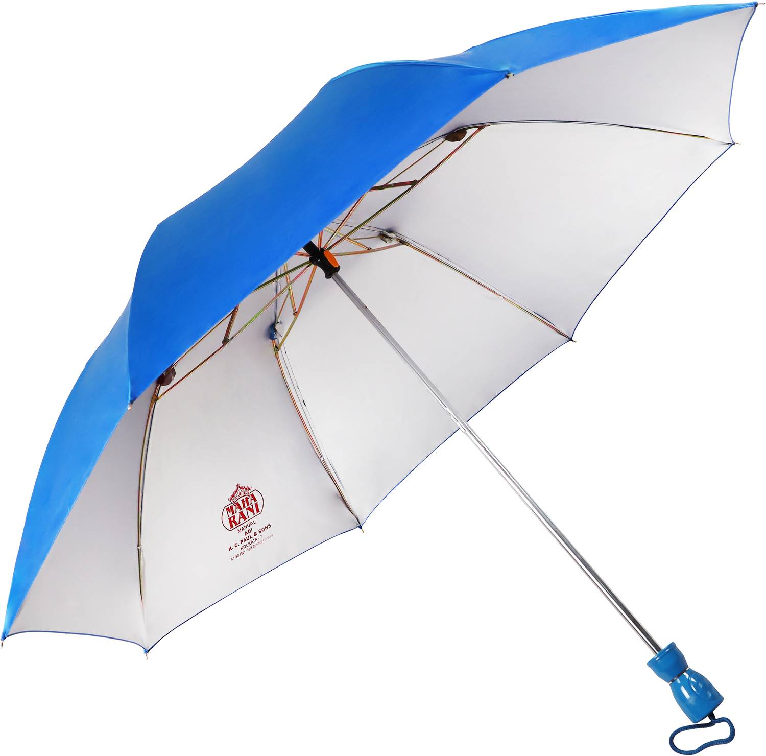 K.C. PAUL & SONS Maharani 2 fold 23 inch large heavy duty umbrella for Men & Women Umbrella