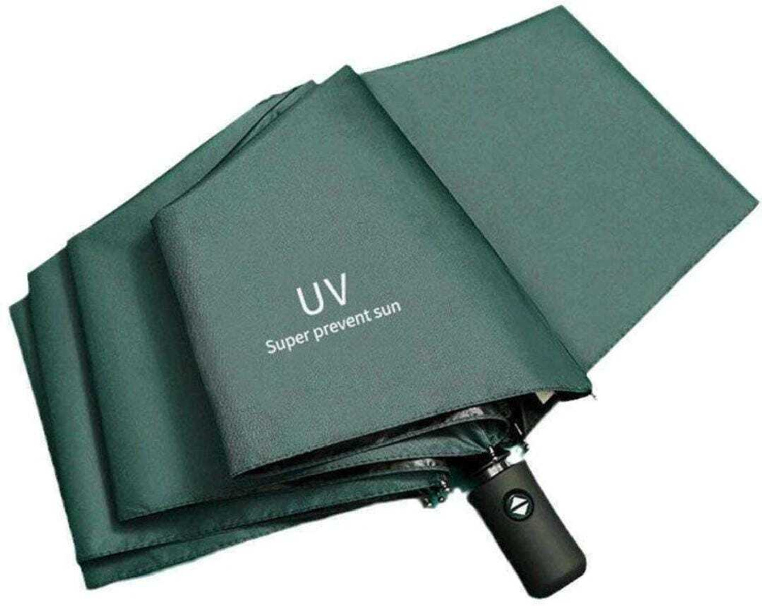 Image of QUICKSHOT 3 Fold Fully Automatic Rain UV Protection Portable Foldable Travel Umbrella Umbrella
