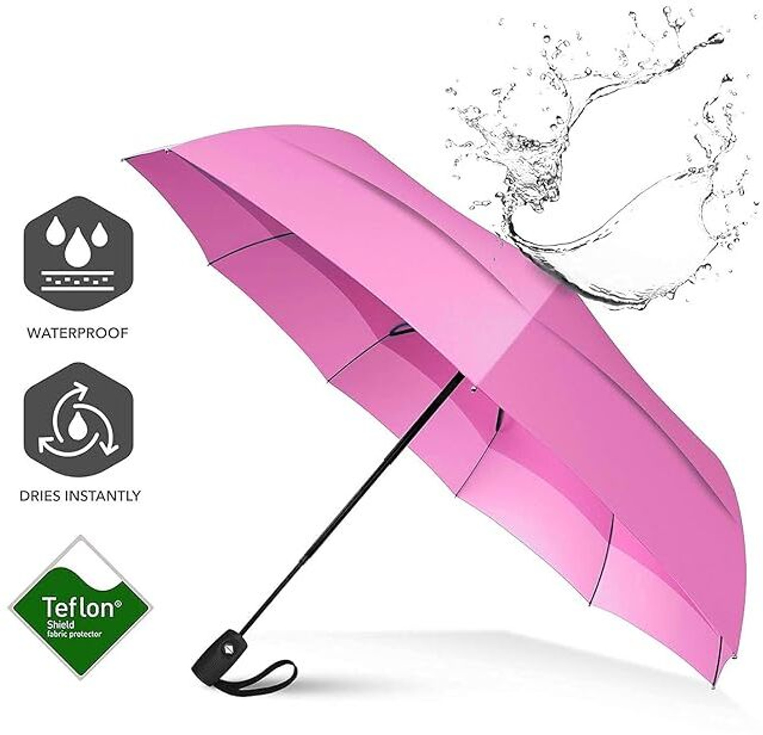 Image of Tazomi 3-Fold Design,Large Size,Ideal for Rain & Summer Use Umbrella