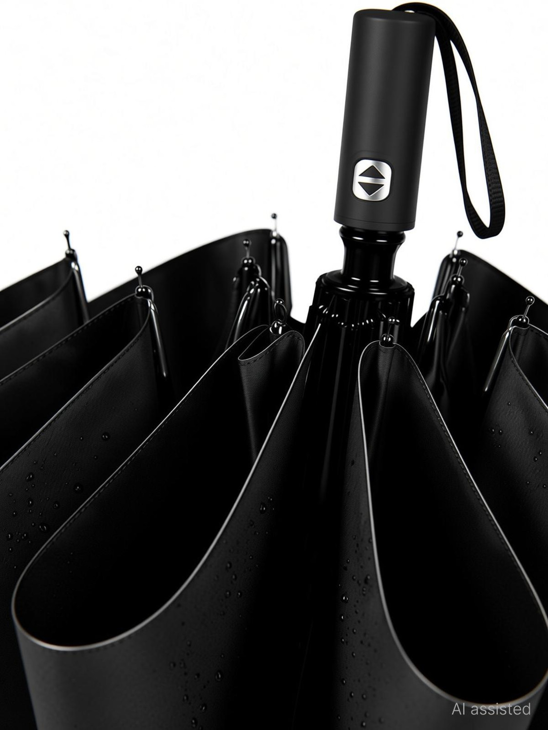 Image of Joseph Joseph Travel Mini UV Protection Manual Open 6 Ribs Sun & Rain, with Case Umbrella