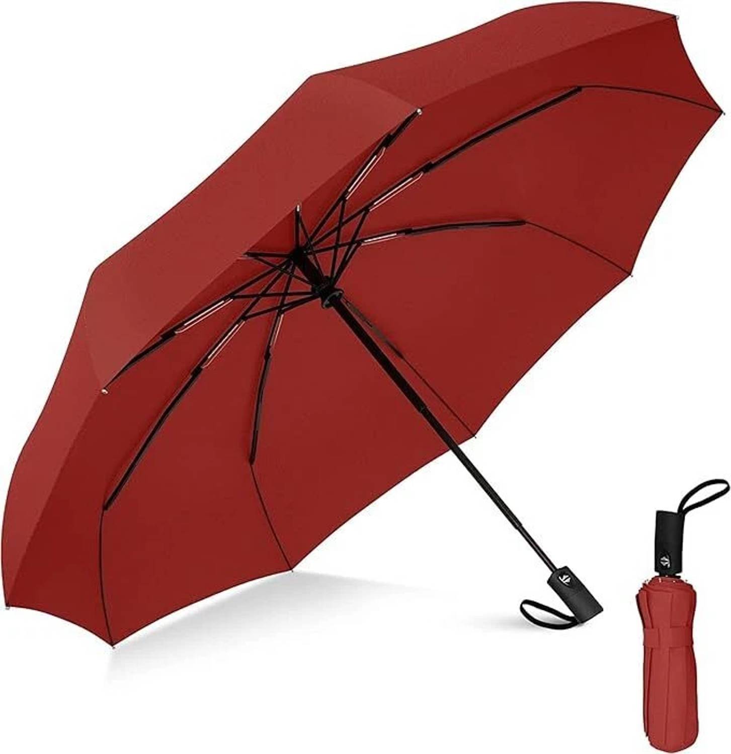 4MYL Travel Umbrella Windproof Automatic Open Close Big Size Umbrella for Men & Women Umbrella