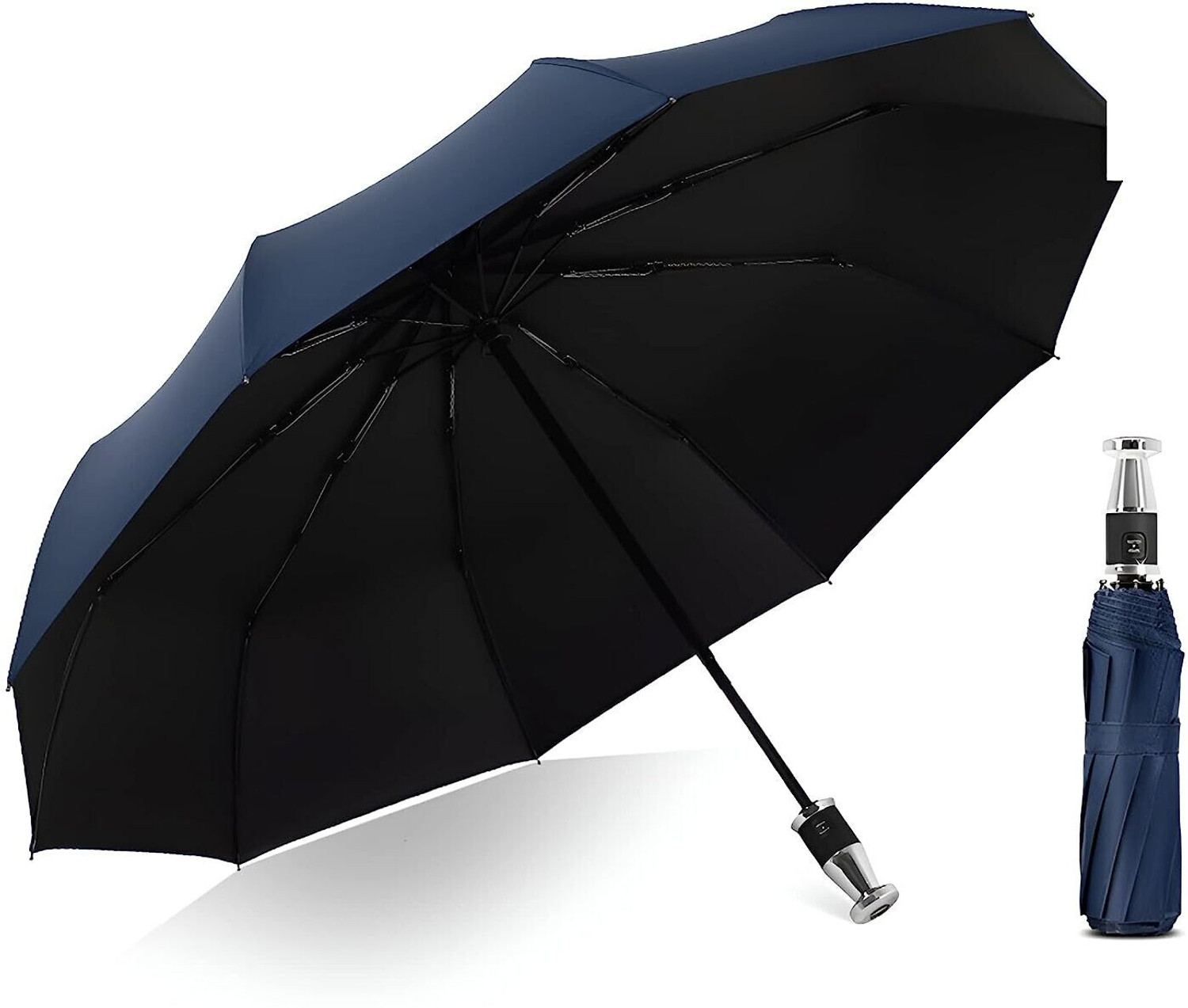 Image of Star Work SMALL GOLF BLUE AUTO OPEN&CLOSE UMBRELLA (PACK OF 1) Umbrella