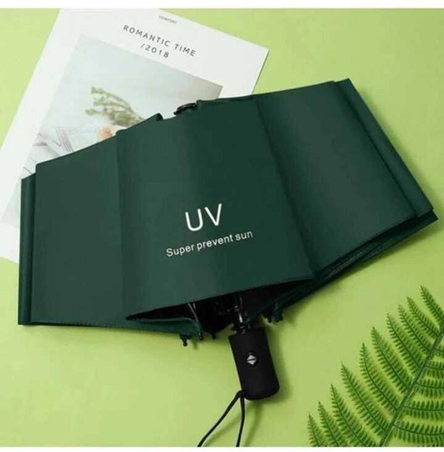 LAKSHMINARAYAN SALES 3 Fold with Auto Open and Close Umbrella
