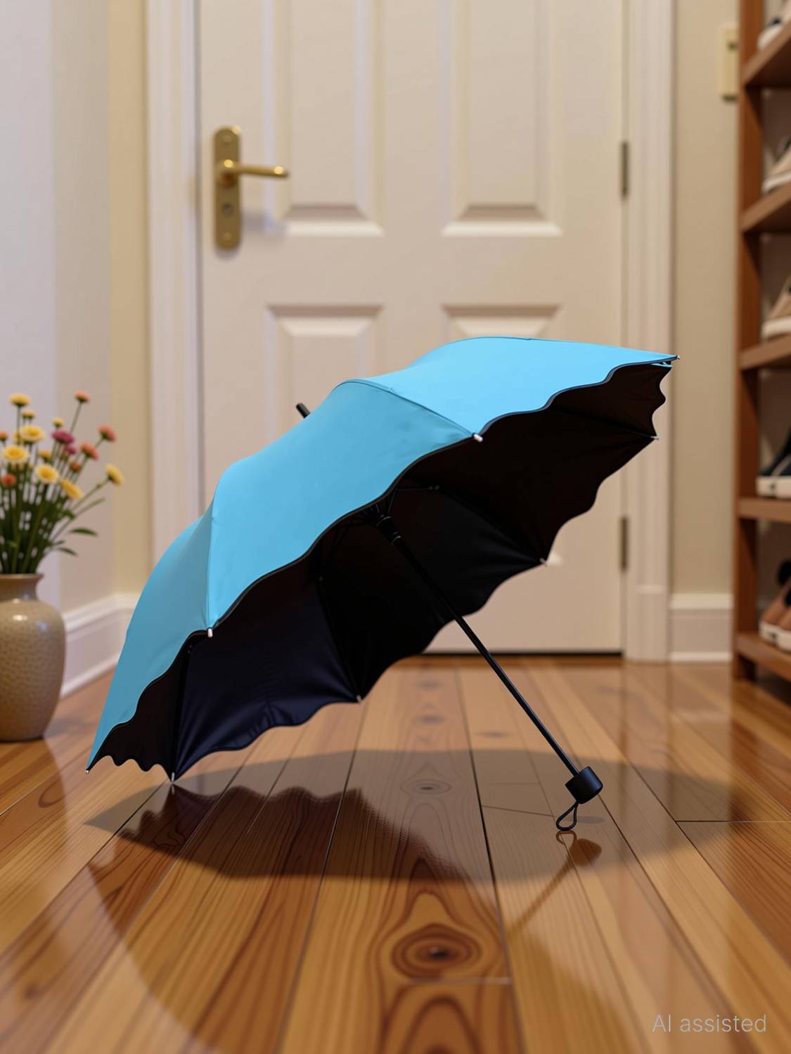 NENDAY Mini Travel 3 Fold UV & Rain Proof Magic Umbrella