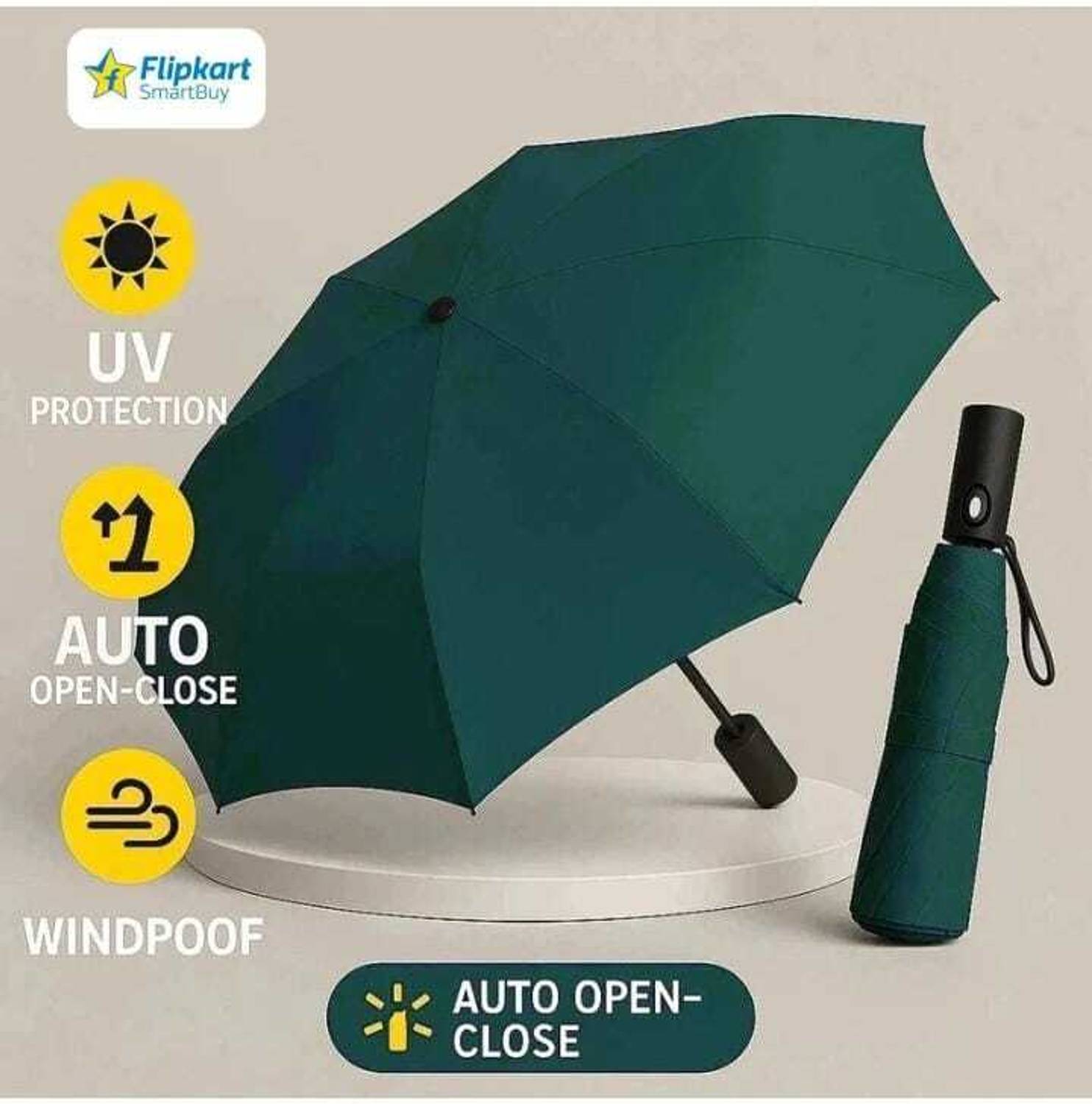 Flipkart SmartBuy Umbrella for Men & Women | Auto Open & Close | Windproof Umbrella