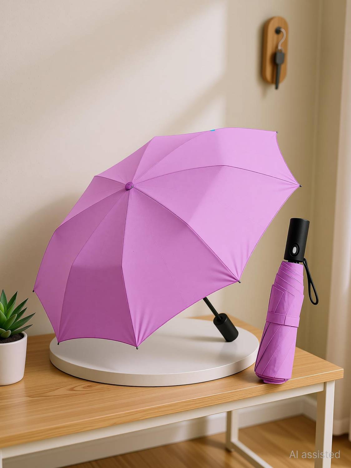 ZAYOVA UV Foldable Umbrella | Windproof Auto Chhata for Men & Women Umbrella