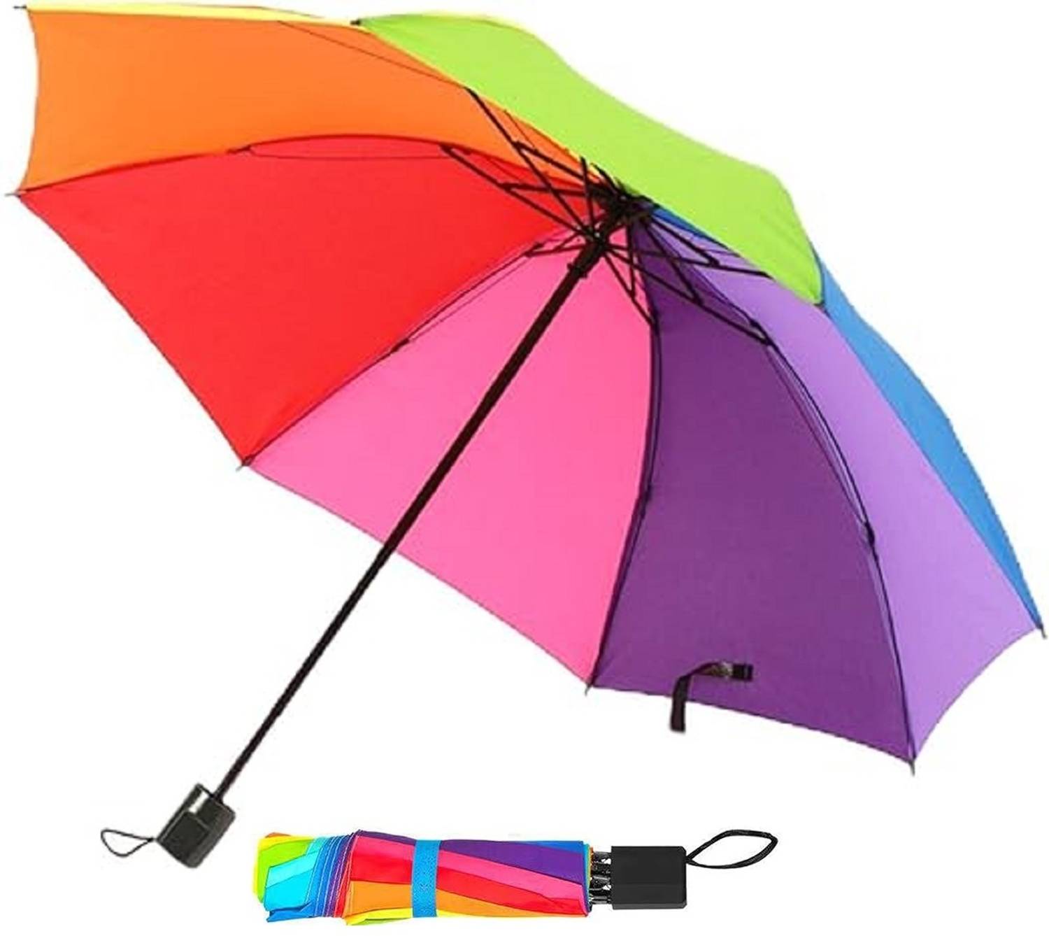 LAKSHMINARAYAN SALES 3fold UV Protection, Lightweight, travel umbrella for Men, Women Umbrella