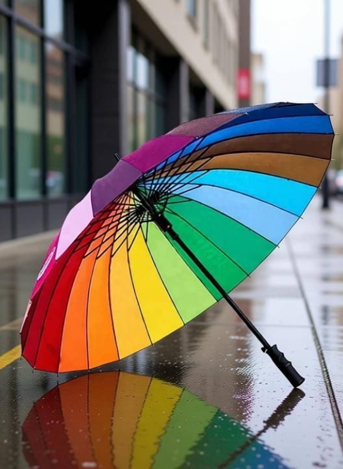 SM Enterprise Rainbow Big Umbrella - Image 4