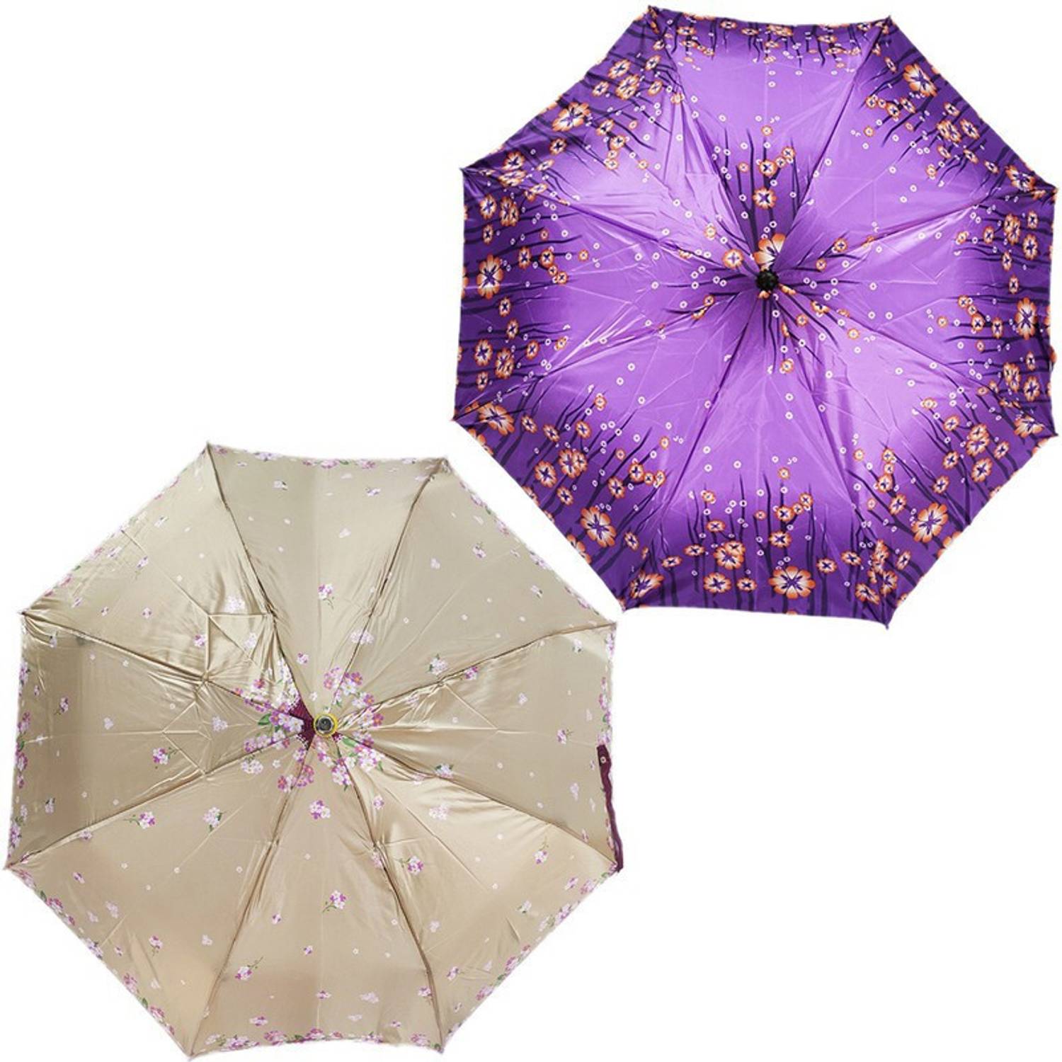 DARKSUN 3 Fold Umbrella for Women & Men Pack of 2 Umbrella
