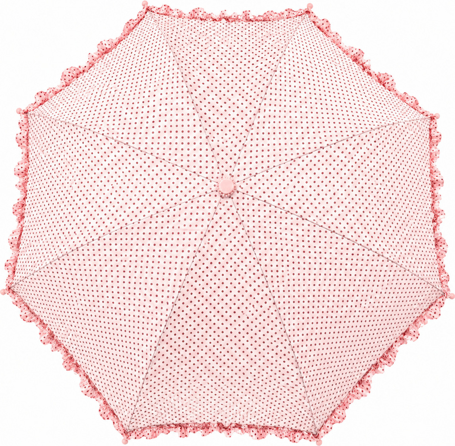 Image of DREAMZ GALLERY Elegant Vintage Umbrella With Polka Dots Umbrella