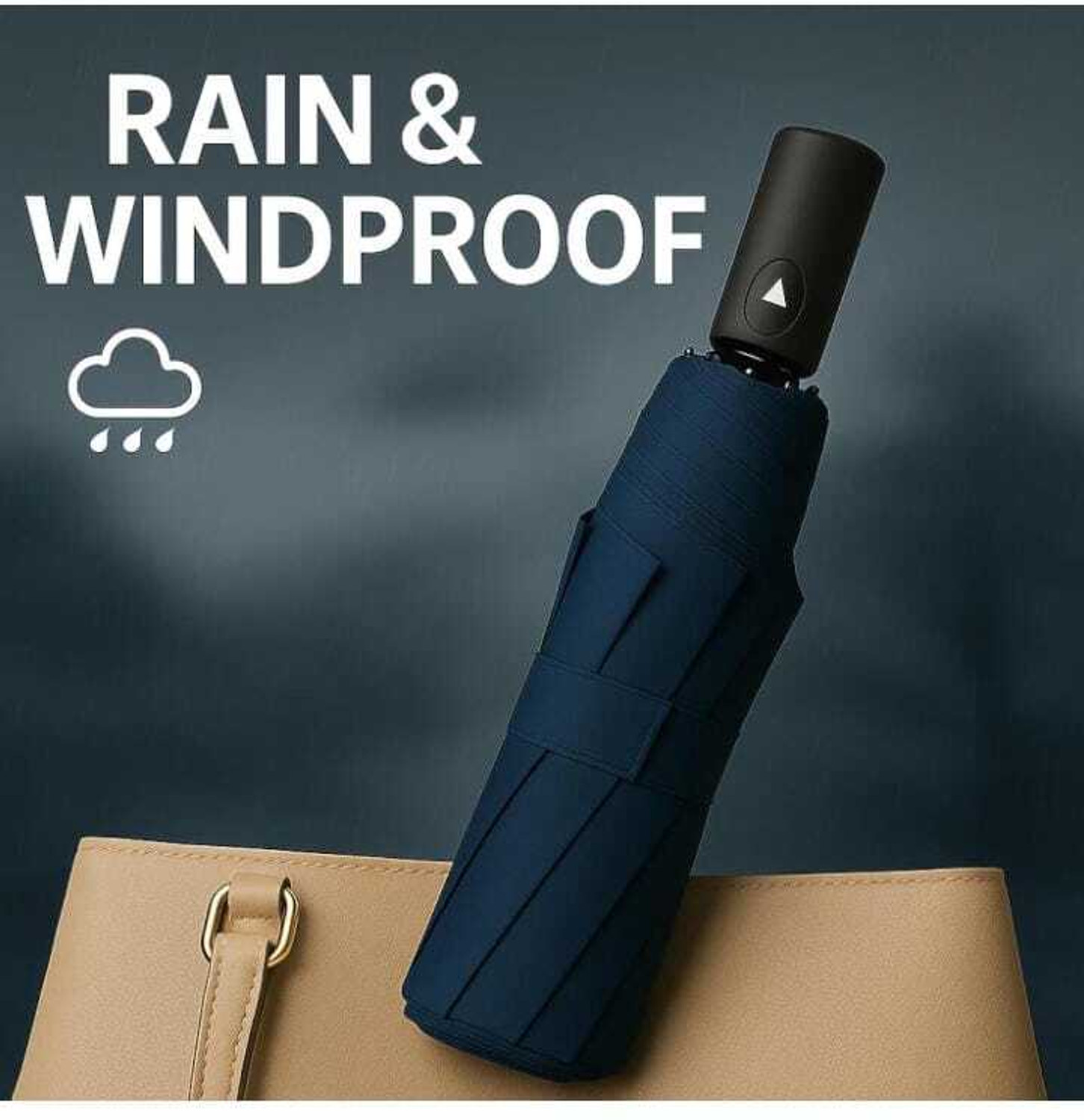 Image of Naturae UV Foldable Umbrella | Windproof Auto Chhata for Men & Women Umbrella