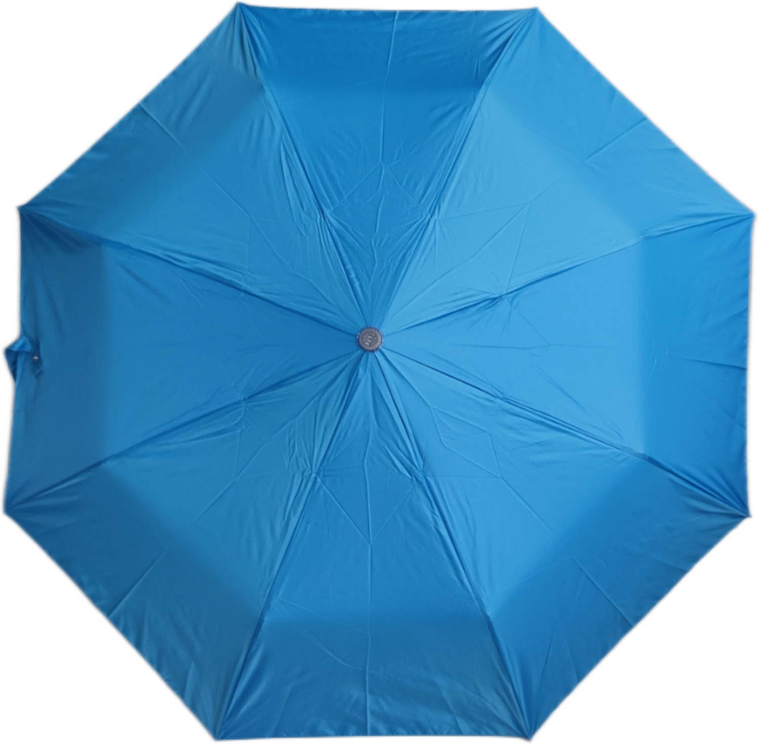Image of K.C. PAUL & SONS VARSHA 3 FOLD MANUAL SKY BLUE UV (MONO SILVER) Umbrella