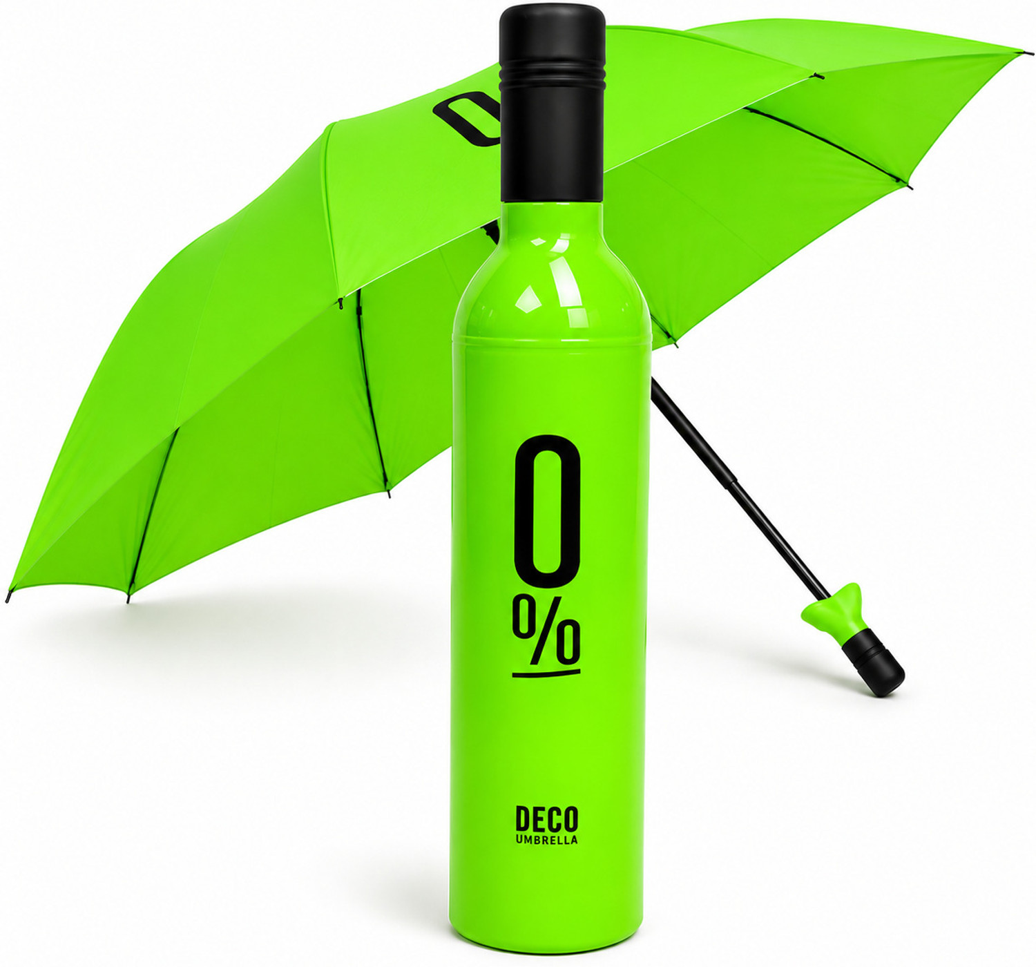 Image of Isha Compact Portable Travel Umbrella With Plastic Case Umbrella