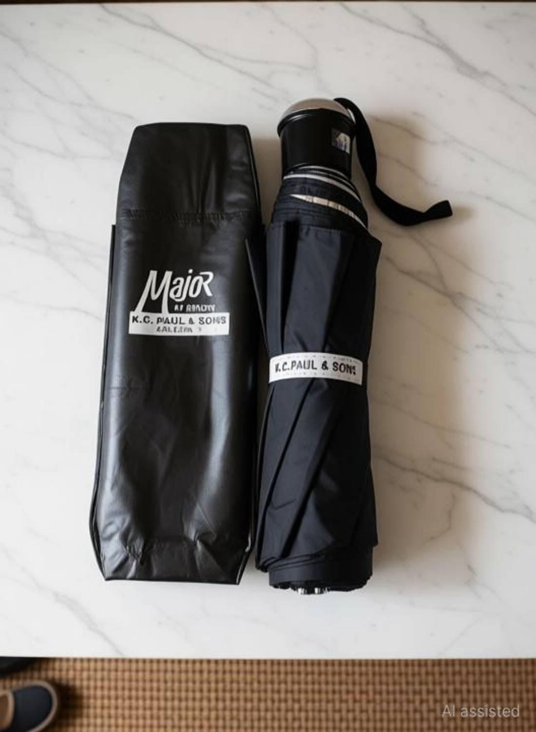 K.C. PAUL & SONS Major 3 fold Umbrella