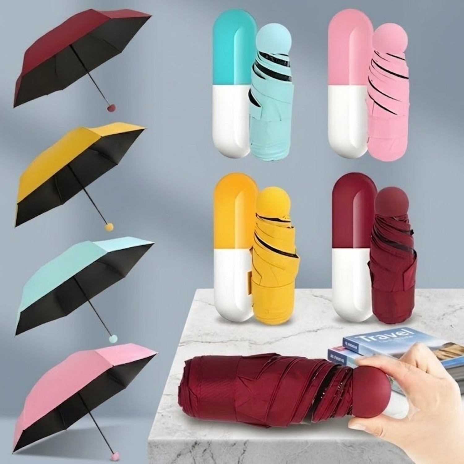 Image of THEODORE capsule umbrella Umbrella