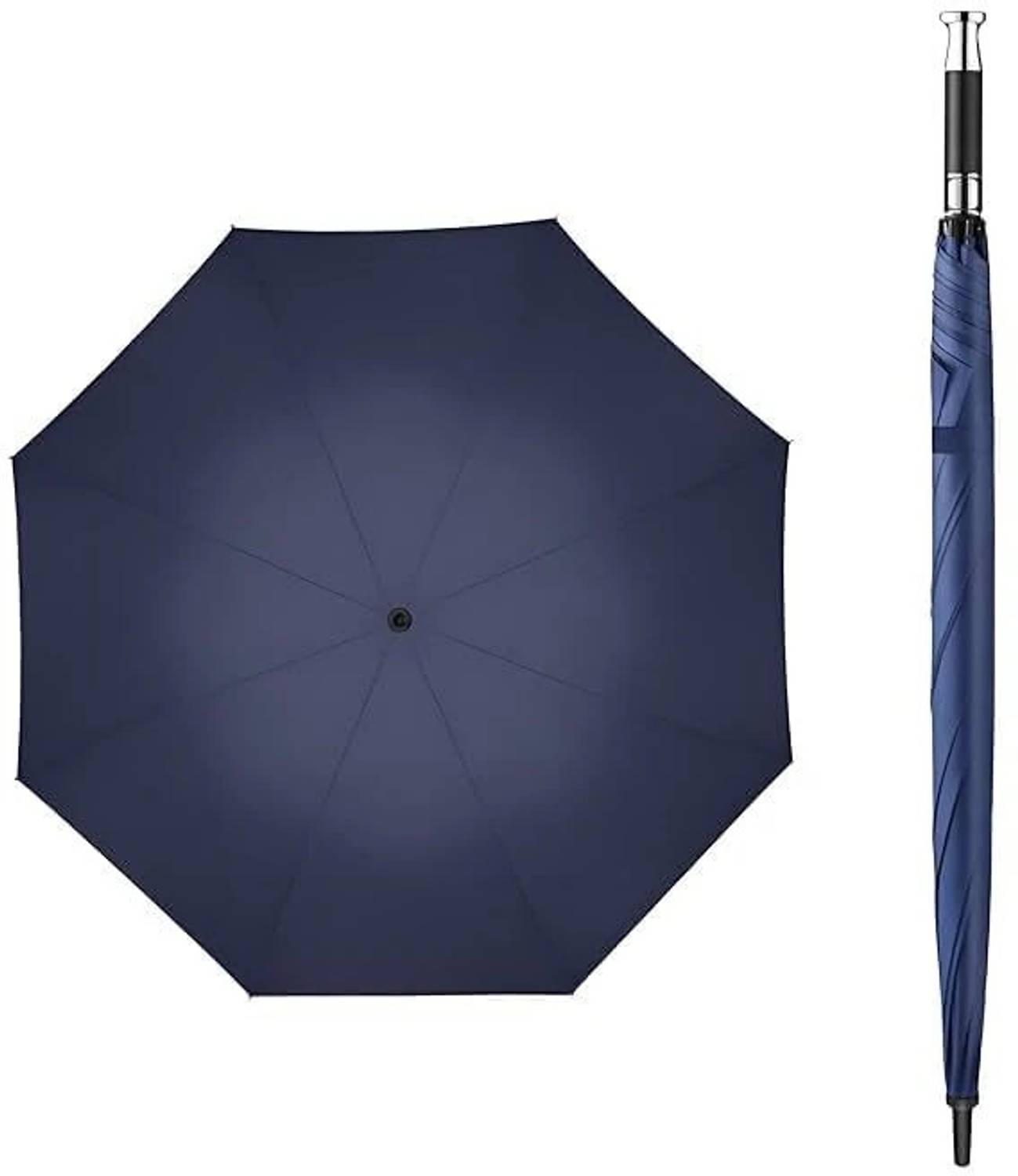 Nafeio Royal Classic Handle Umbrella Auto Open Windproof Unbreakable Stick Rain rty Umbrella
