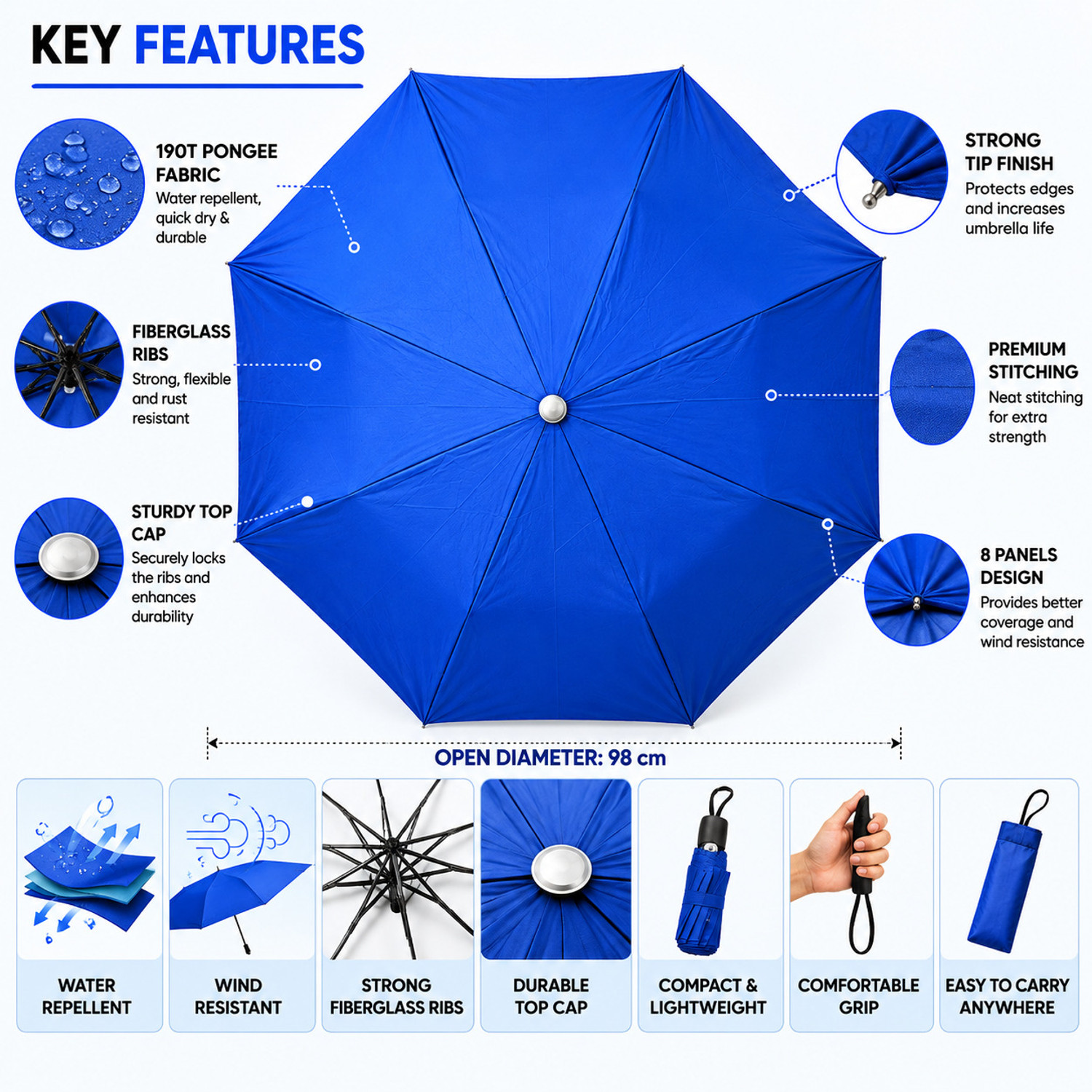 Image of VAISHU MCUFS3F Umbrella