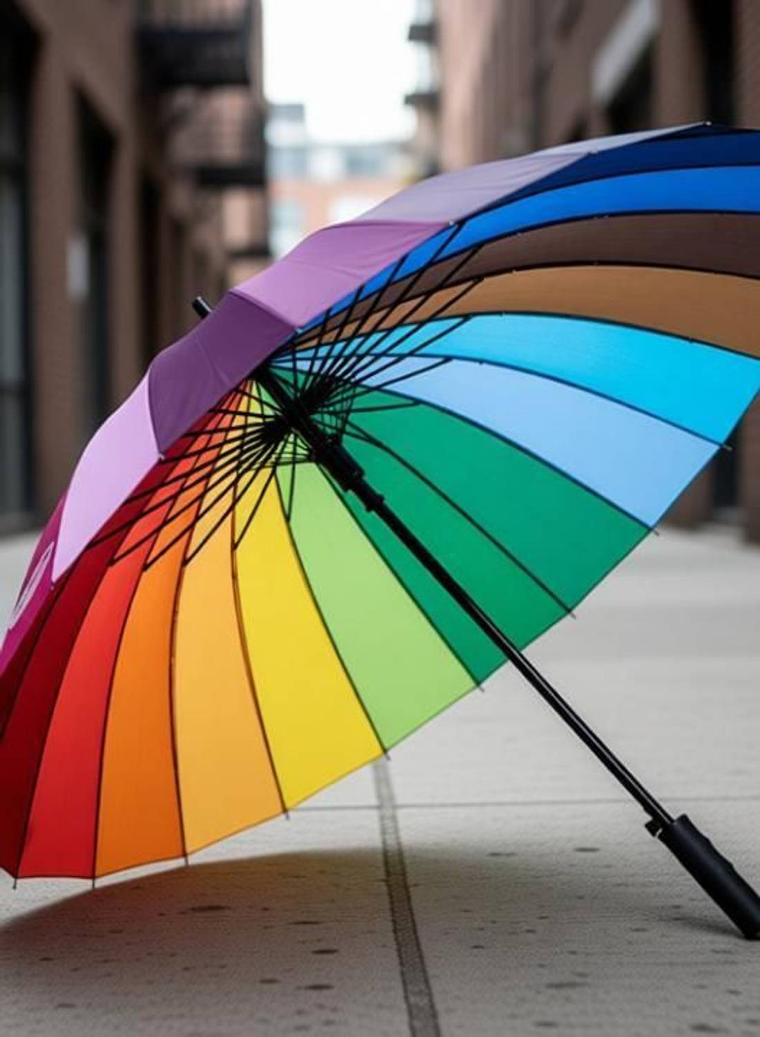 SM Enterprise Rainbow Big Umbrella - Image 5