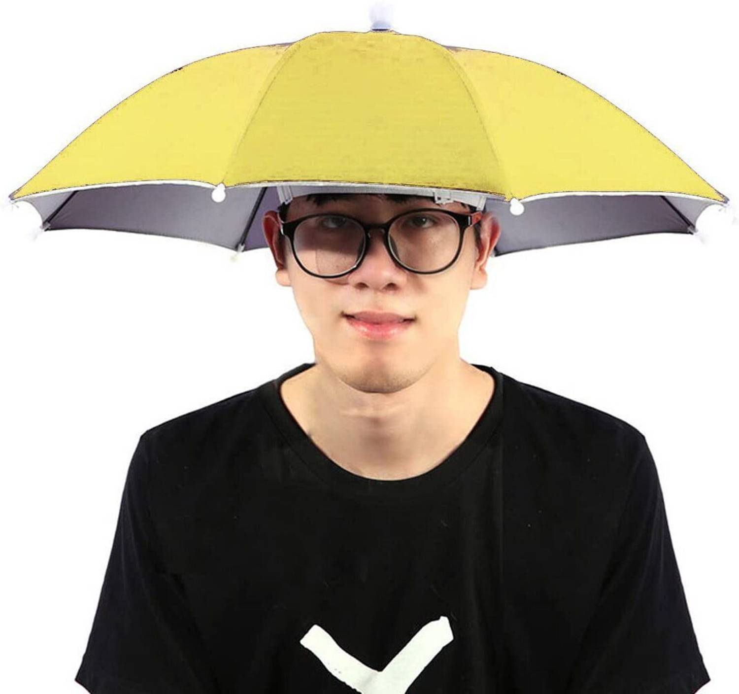 GREEN BIRD Children Cap Rain Umbrella Cute Durable Design Sun Shade Waterproof_L152 Umbrella