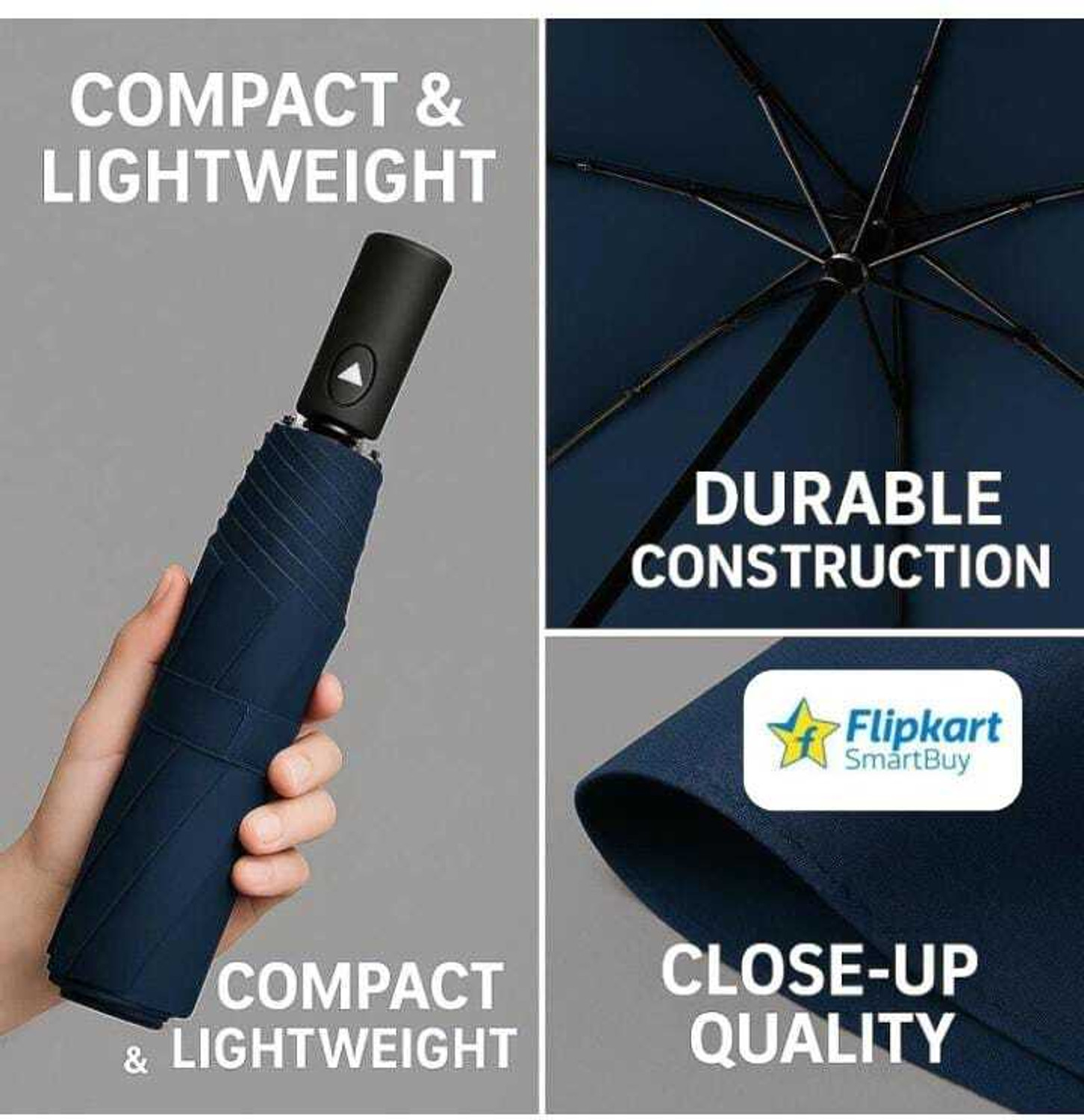 Image of Flipkart SmartBuy Umbrella for Men & Women | Auto Open & Close | Windproof Umbrella