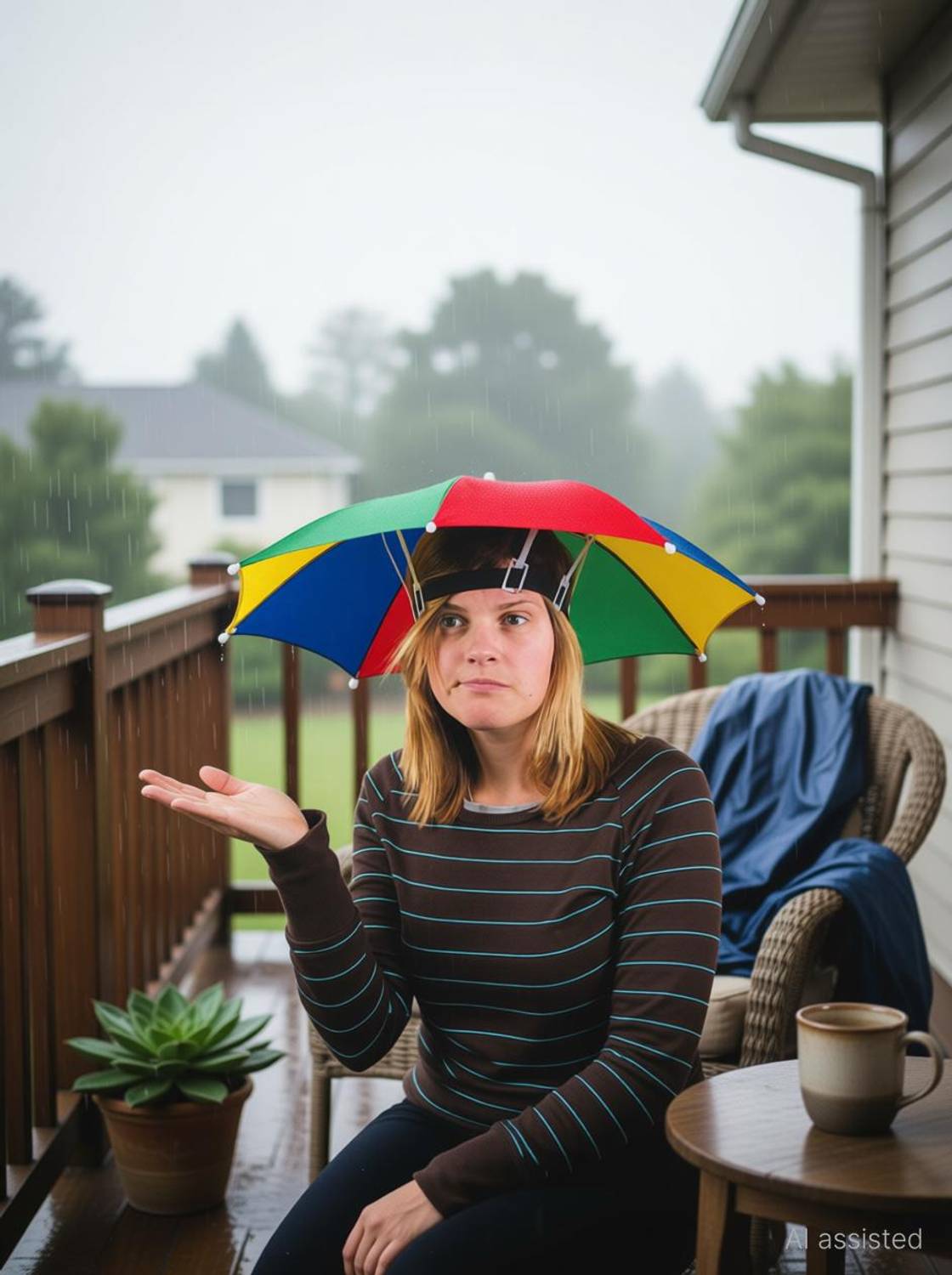 INFISPACE Cap Headwear Umbrella Hat for Outdoor Sun Rain Protection | Kids, Adults Umbrella