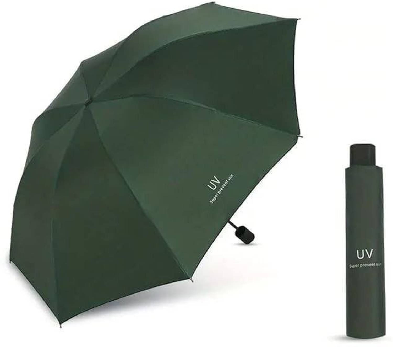 CANBITZ UV Umbrella for Sun & Rain – Auto Open/Close | Travel-Friendly 3-Fold Design Umbrella