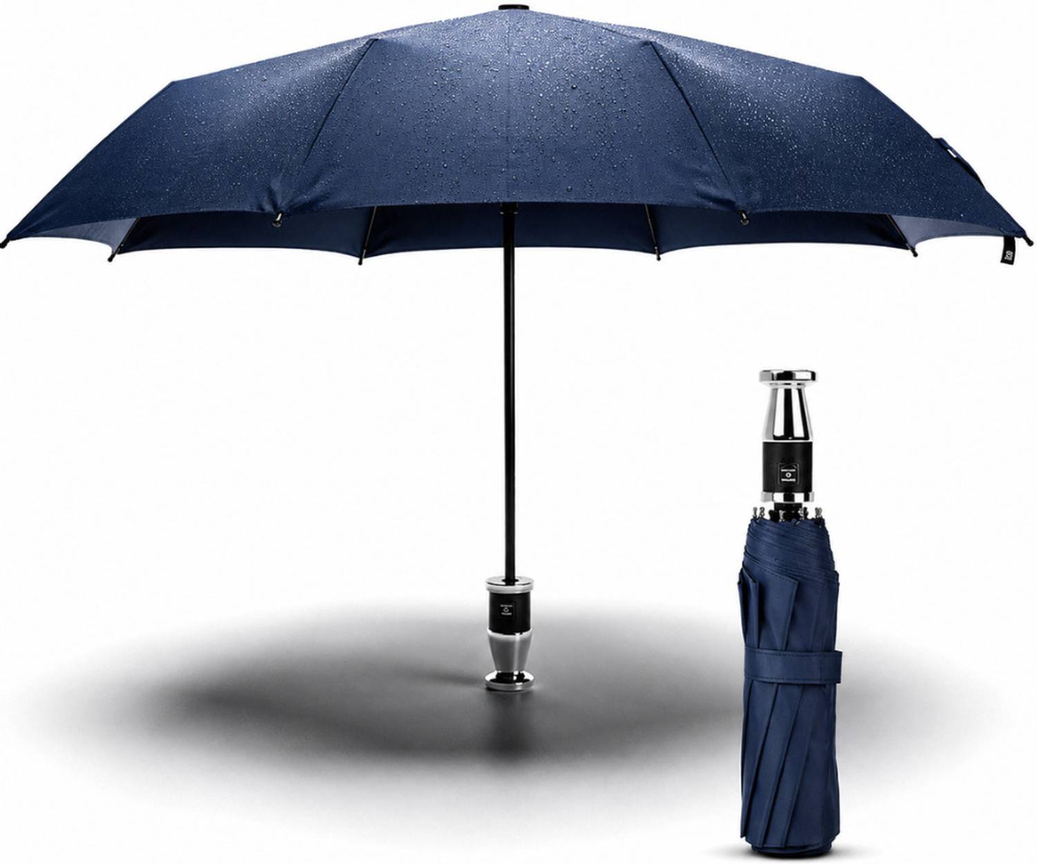 GRACIOUS MART Black Small golf umbrella Umbrella