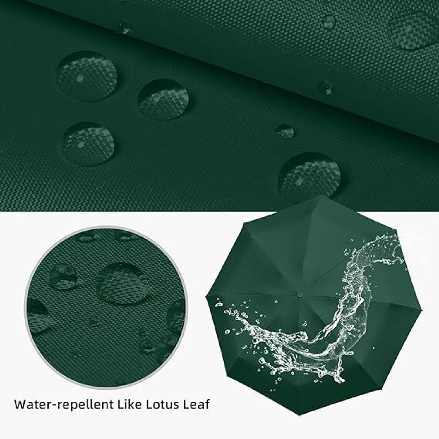 Image of Zenniy Mini Travel Umbrella for Women, Compact UV Protection UPF 50+ Pocket Size Umbrella