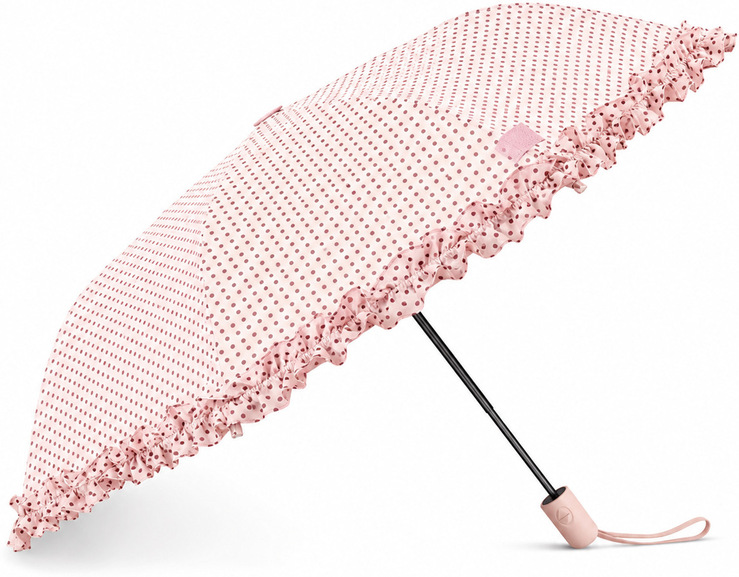 Image of DREAMZ GALLERY Elegant Vintage Umbrella With Polka Dots Umbrella