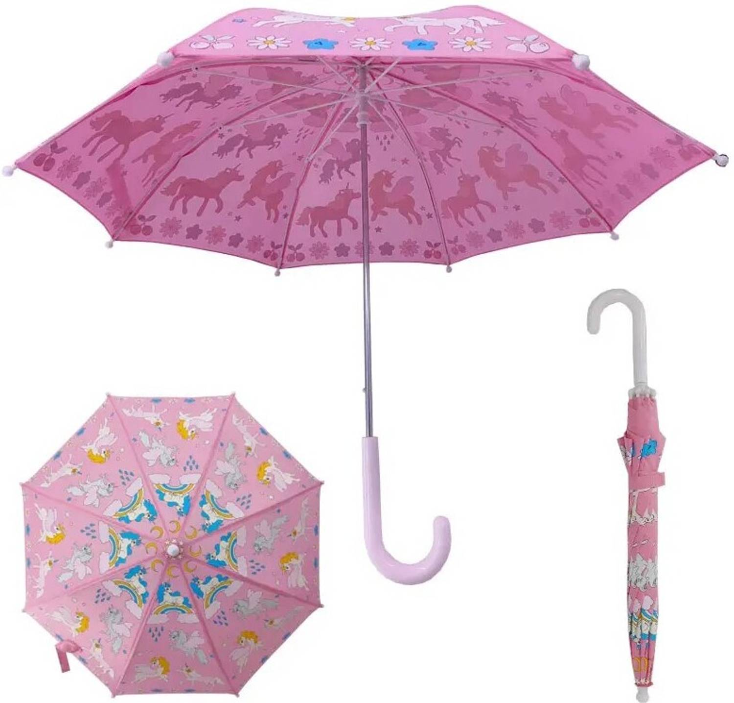 BLUE FLIX Cartoon Kids Automatic Open Umbrella for Girls and Boys kids kids_F115 Umbrella