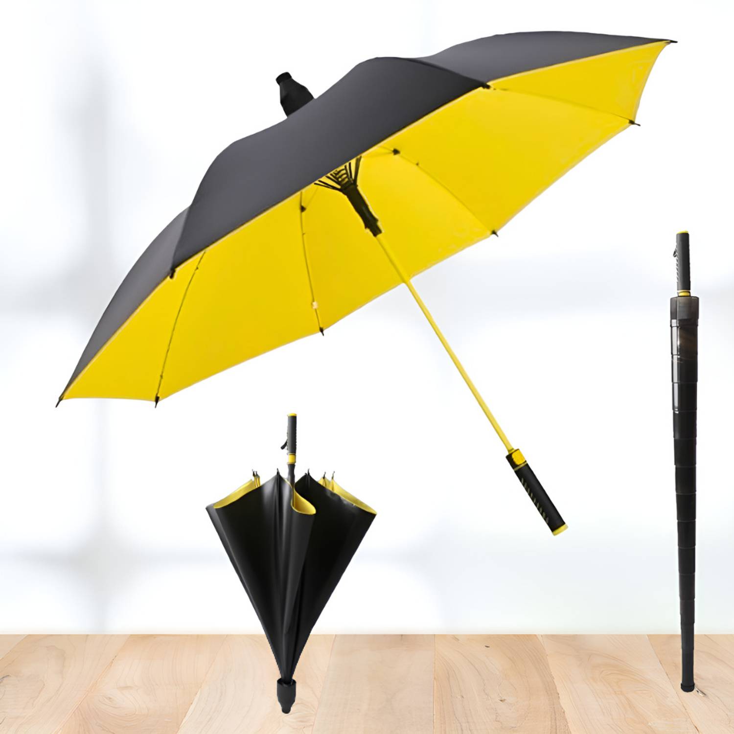 opriQ Long Handle Cover Umbrella Double-faced Umbrella With Waterproof Golf Umbrella Umbrella