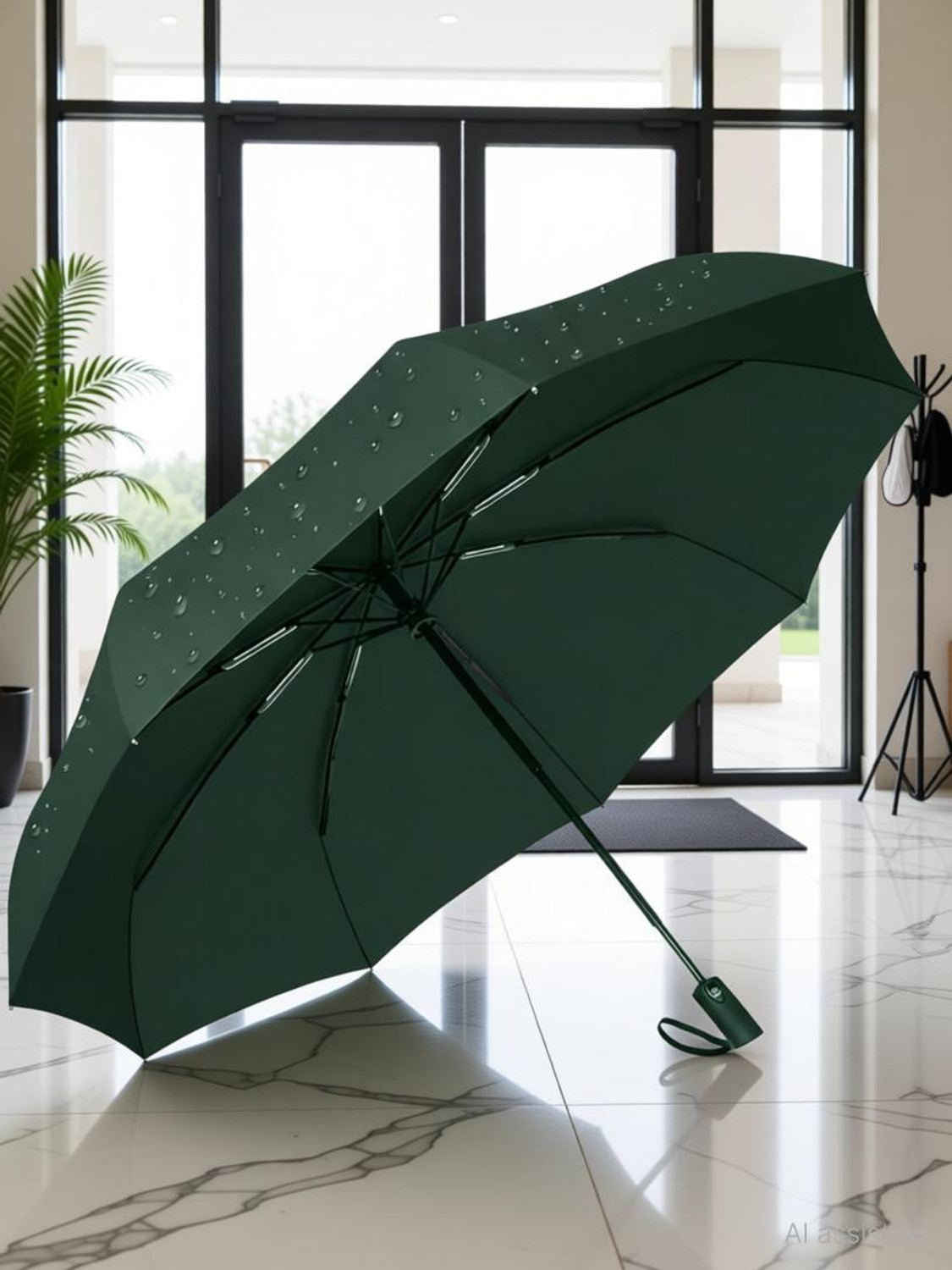 Image of HKZ-YG UV Foldable Umbrella | Windproof Auto Chhata for Men & Women Umbrella Umbrella
